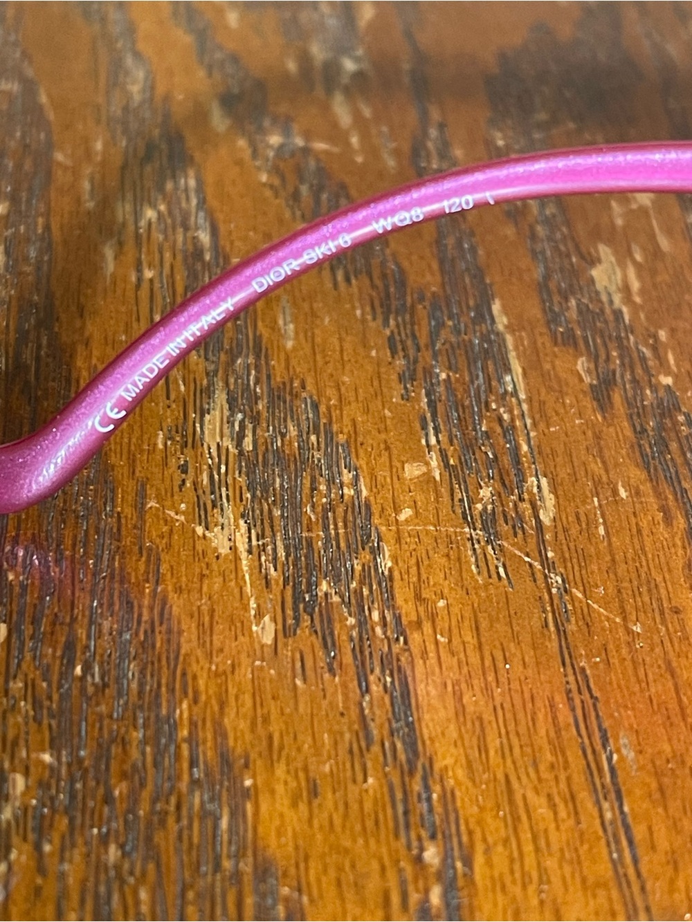 Dior Pink Gradient Shield Sunglasses - Picture 4 of 11